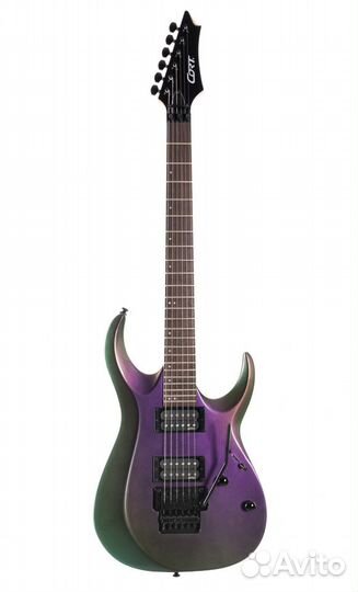 Электрогитара Cort X300 FPU, фиолетовая