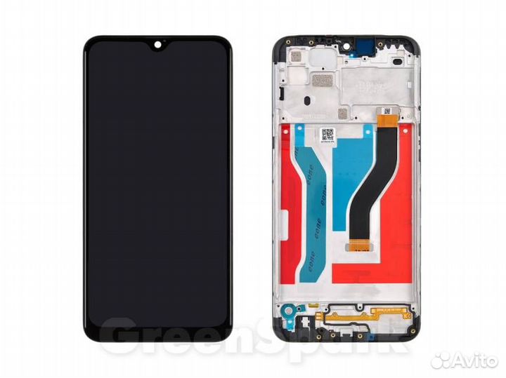 Дисплей для Samsung A107F Galaxy A10s в рамке +та
