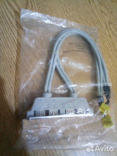 Планка Портов в Корпус 4- Port USB 2.0 9Pin, 1 шт
