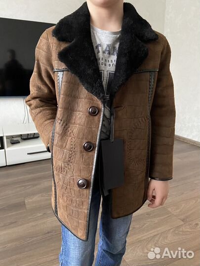 Дубленка натуральная для мальчика