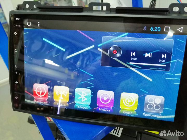 Магнитола на Тойота Прадо 120 на Android 10