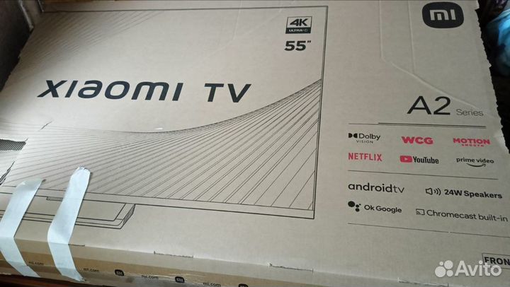 Телевизор Xiaomi Mi tv a2 55(138см) LED black