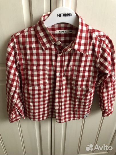 Рубашка на мальчика 98-104