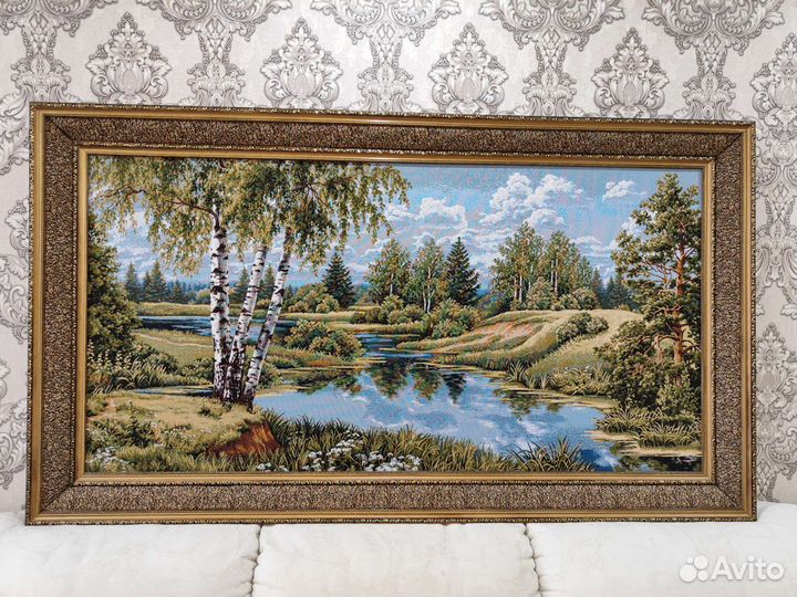 Картина из гобелена