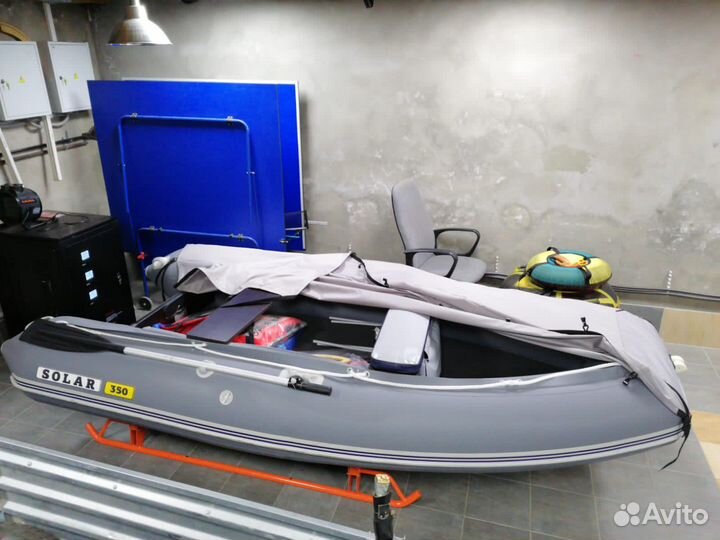 Solar моторная надувная лодка и матор suzuki