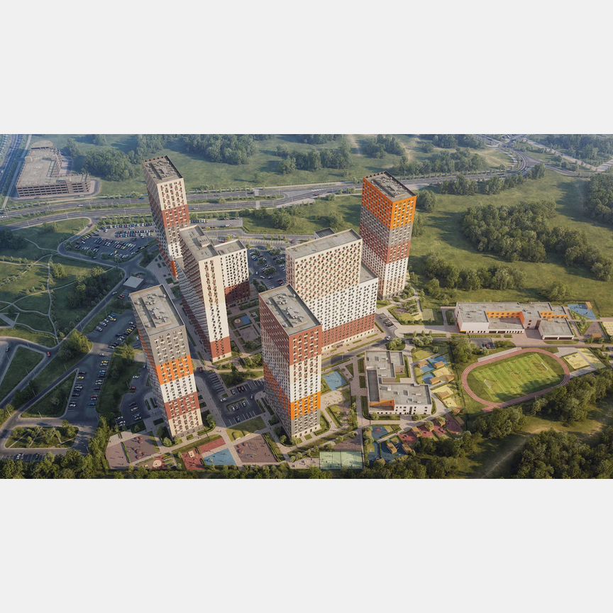 2-к. квартира, 51,7 м², 32/32 эт.