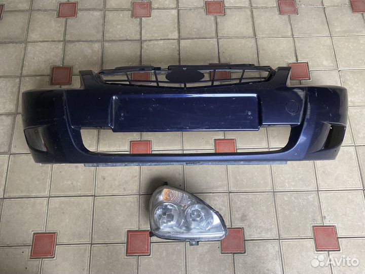 Бампер приора 2