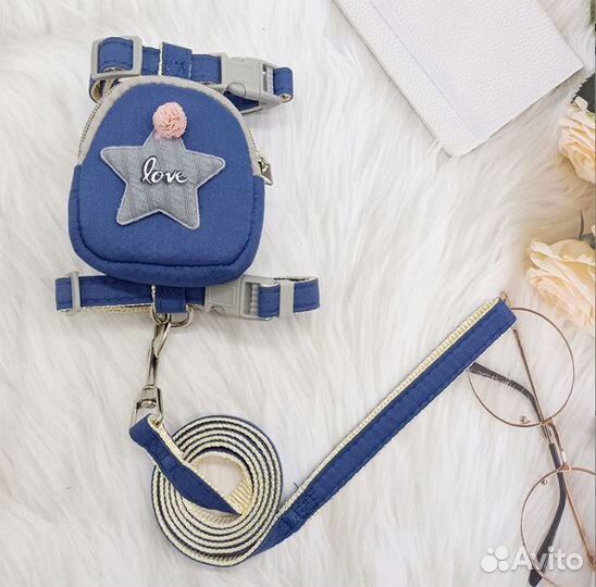 Шлейка для кошек и собак мелких пород