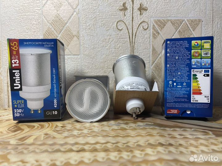 Лампочки энергосберегающие Uniel, 220вт