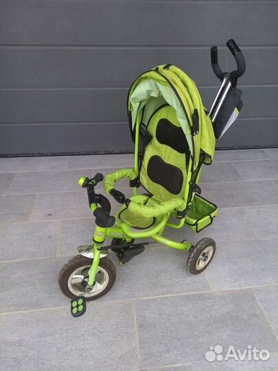 Трехколесный велосипед с родительской ручкой