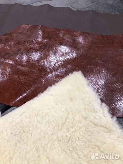 Натуральная кожа куски набор