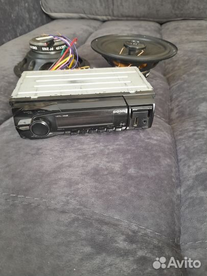 Магнитола и колонки бу