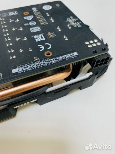 Видеокарта Nvidia GTX1060 3GB