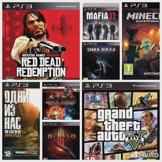 3 Игры на Sony PlayStation 3 PS3