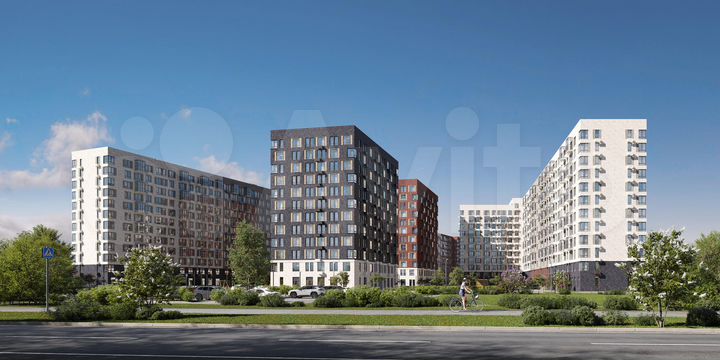 2-к. квартира, 51,9 м², 9/12 эт.