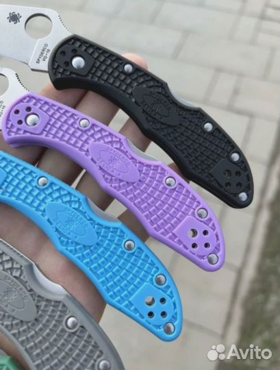 Нож Spyderco Delica фиолетовый