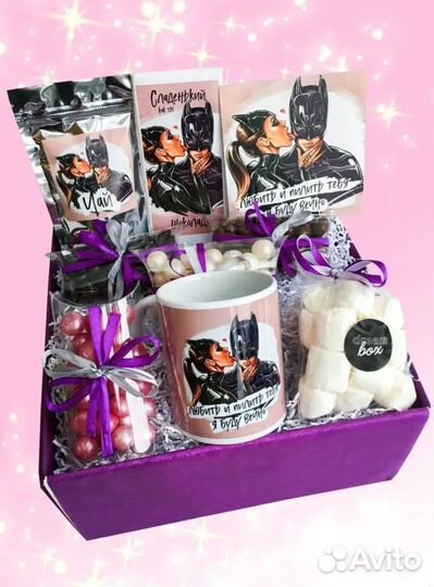 Сладкий набор- бокс с кружкой
