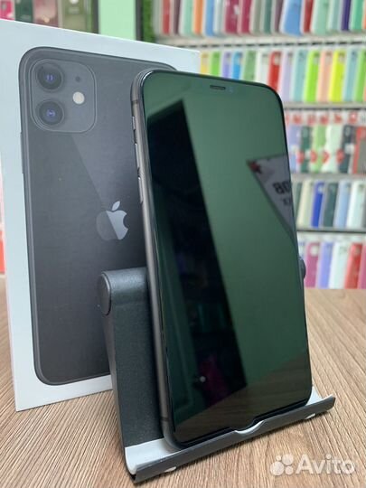 iPhone 11 черный 256гб