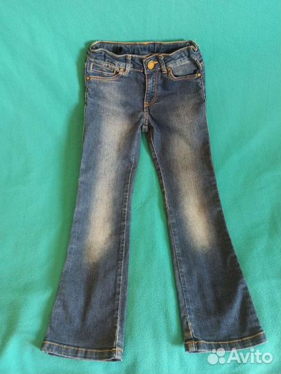 Джинсы для девочки 116р