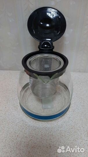 Заварник стеклянный новый