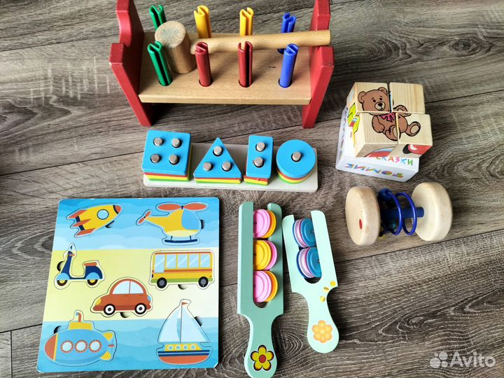 Развивающие /деревянные игрушки