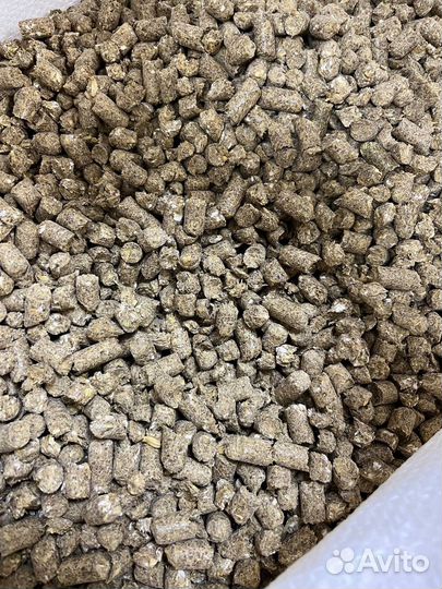Гранулированное сено. Пивная дробина