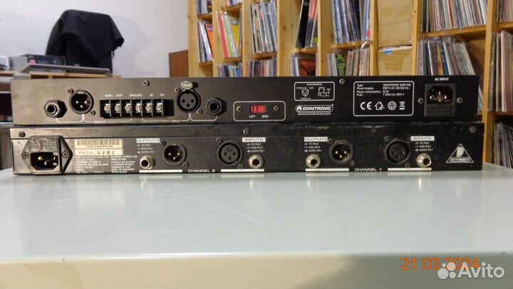 Behringer EX 3200 \ Эквалайзер- omnitronic SMP-152