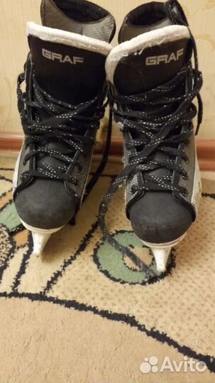 Продам коньки Graf б/у