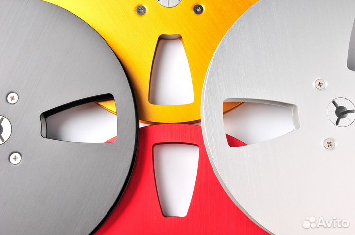 Катушка MMS 7inch Metal Reel Gold