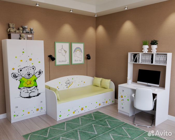 Модульные детские комнаты