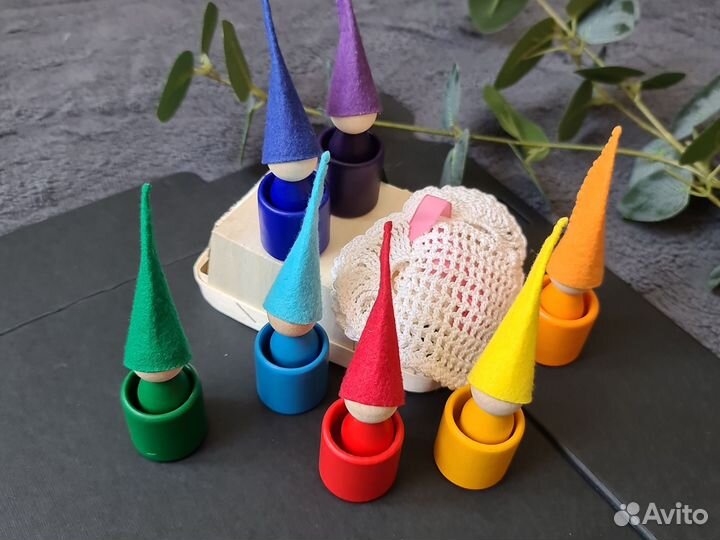 Радужные гномы Сортер