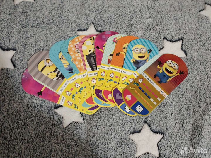 Карточки с миньонами