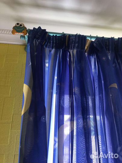 Багетка со шторой