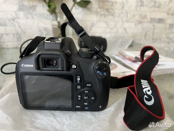 Зеркальный фотоаппарат canon eos 1200d