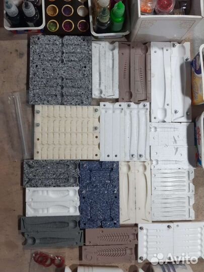 Формы для производства силиконовых приманок