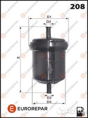Фильтр топливный E145069 eurorepar