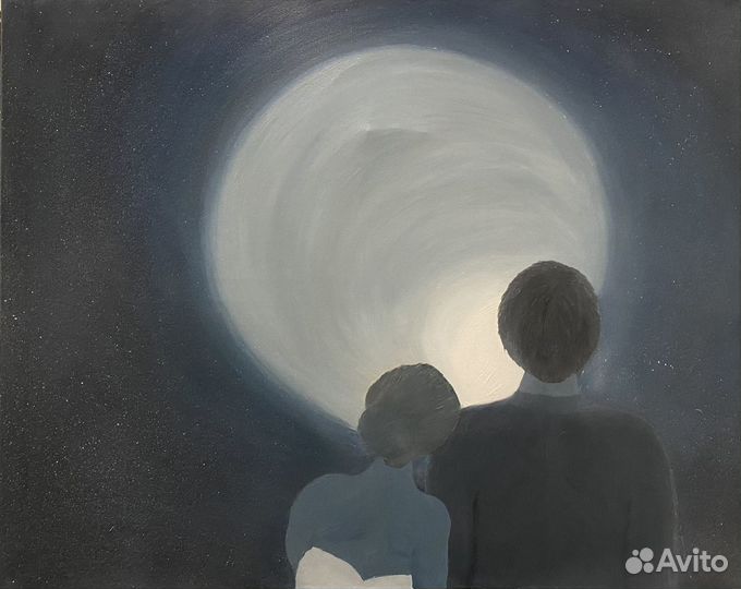 Картина маслом на холсте большая