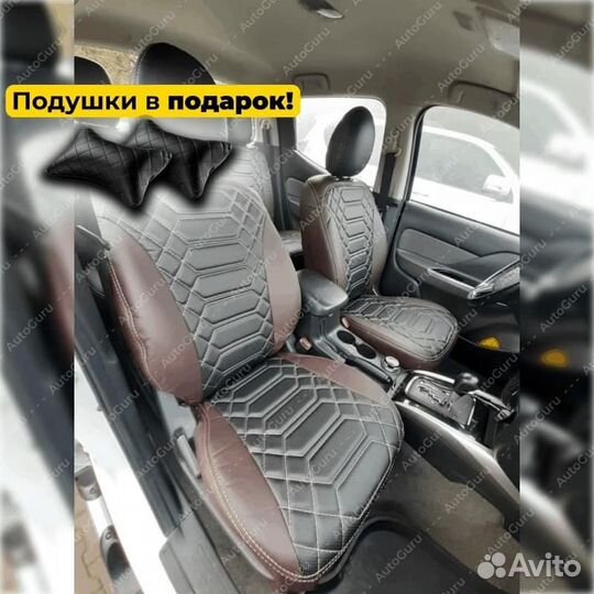 Авточехлы на Mitsubishi L200