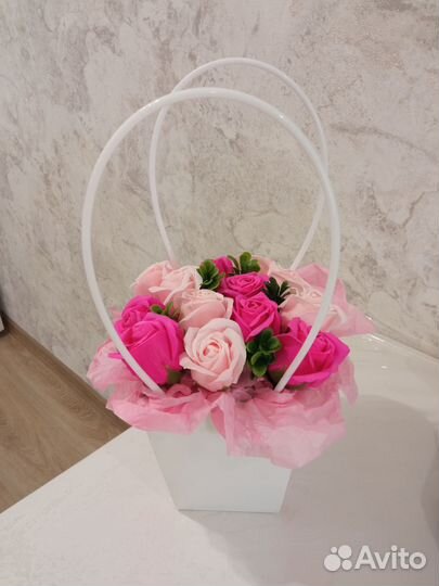 Букет из мыла