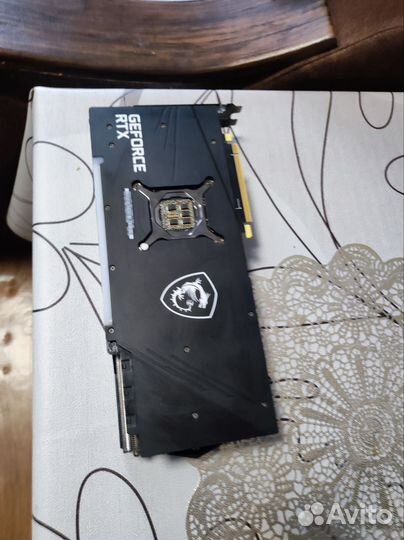 Видеокарта rtx 3080 MSI gaming x trio
