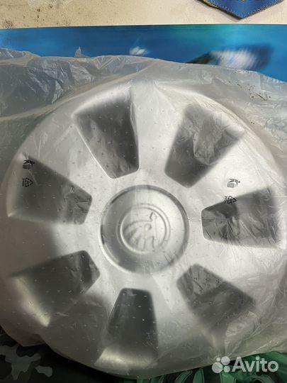 Колпаки r14 на skoda rapid