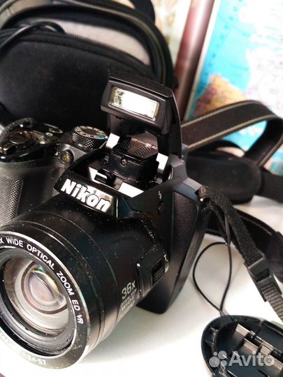 Фотоаппарат Nikon coolpix p500 с суикой