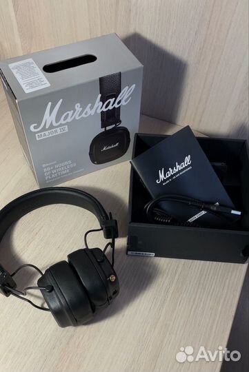Marshall major 4 оригинал с чеком