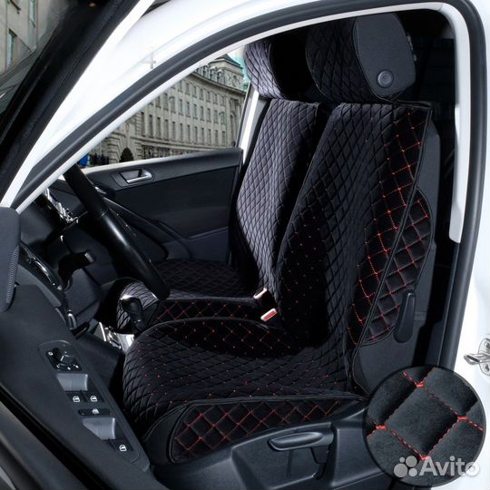 Накидки на сиденья, велюр