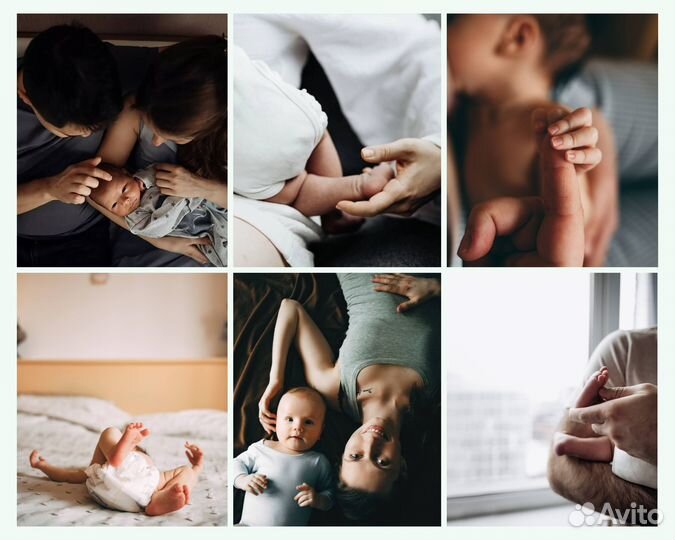 Фотосессия новорожденных