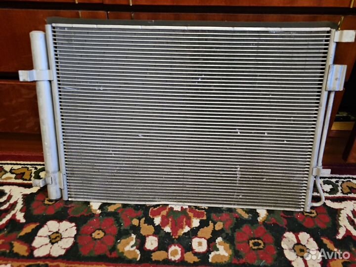 Радиатор кондиционера kia rio
