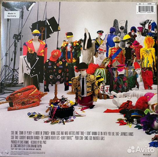 Виниловая пластинка Elton John - Reg Strikes Back