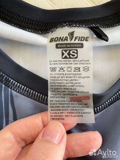 Топ, рашгард Bona fide, XS