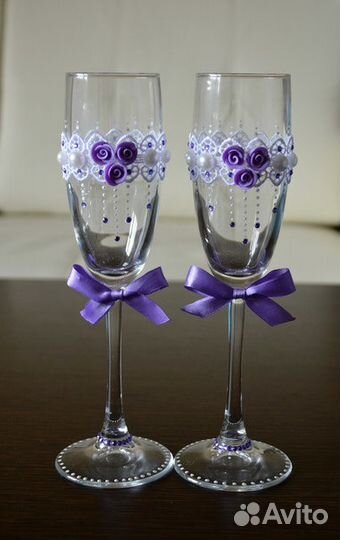 Свадебные бокалы