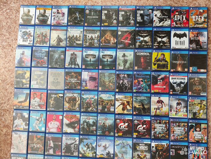 Коллекция Игр На Sony PS4
